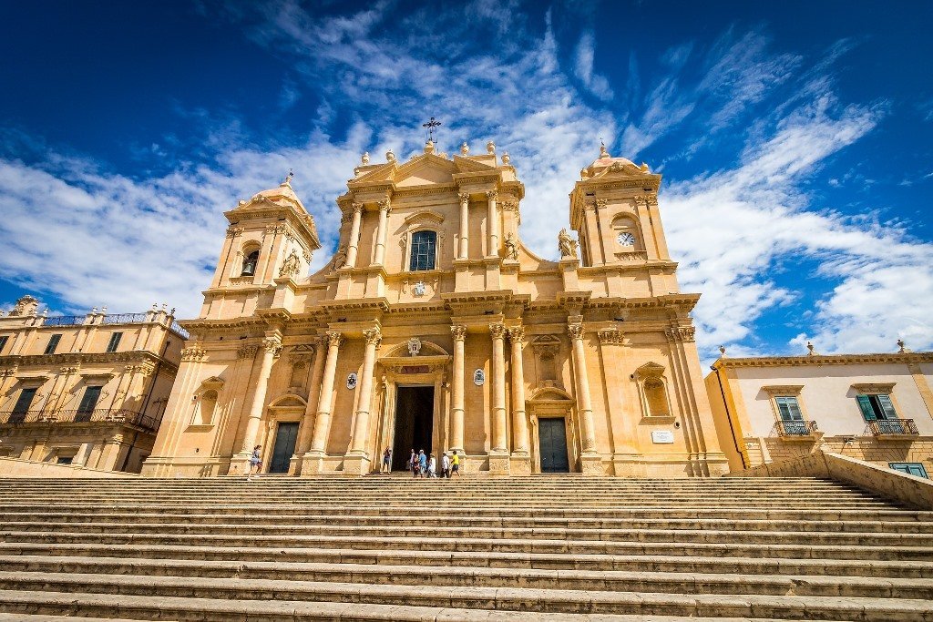 Noto Cathedral Sicily Italy