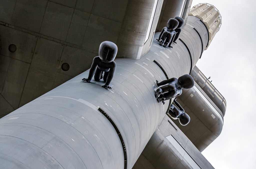 David Cerny Zizkov Tower Crawling Babies Prague