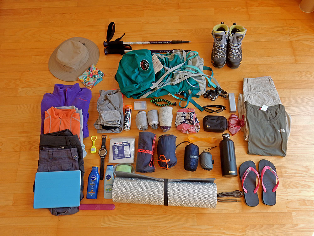 Packing for the Camino de Santiago